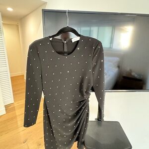 A.L.C. Black Dress with White Dots